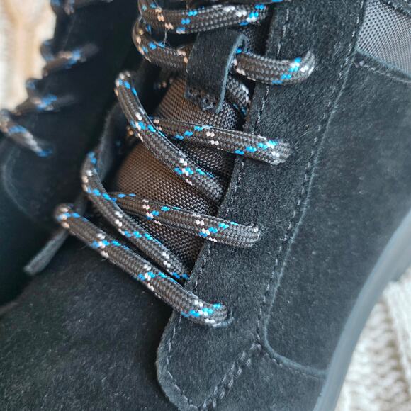 NEW Koolaburra by UGG‎ Women's Jozie Lace Up Comfort Ankle Boots Size 8 Black - Picture 6 of 10